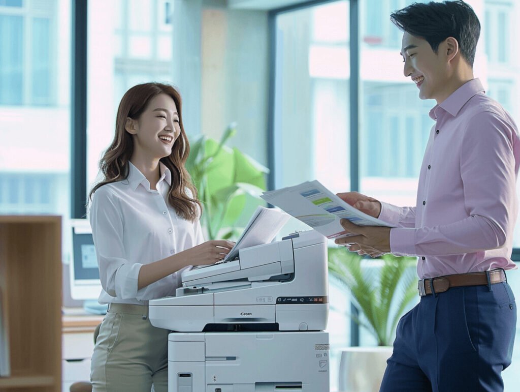 변화의 큰 힘은 빌리자의 복합기임대 토털 솔루션에 비롯되었습니다.